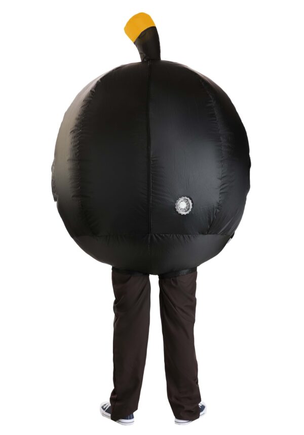 Bomb Inflatable Angry Birds Adult Costume | Video Game Costumes - Image 2