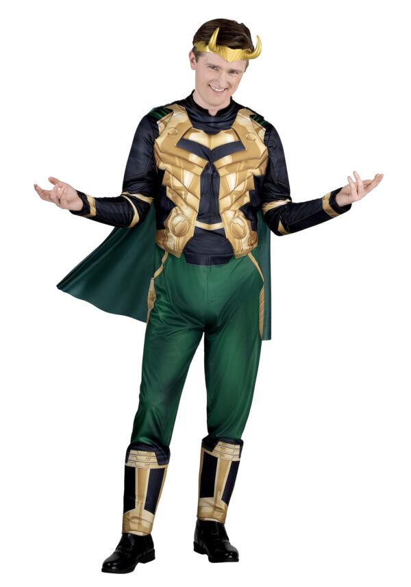 Adult Loki Qualux Costume | Superhero Costumes - Image 2