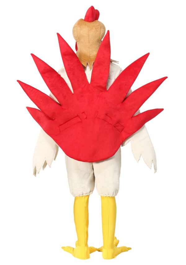 Adult Farm Rooster Costume | Farm Animal Halloween Costumes - Image 2