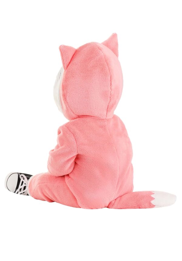 Pink Fox Baby Onesie Costume - Image 3