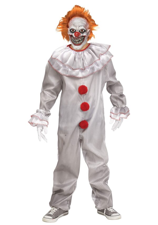 Carnevil Killer Clown Boy's Halloween Costume