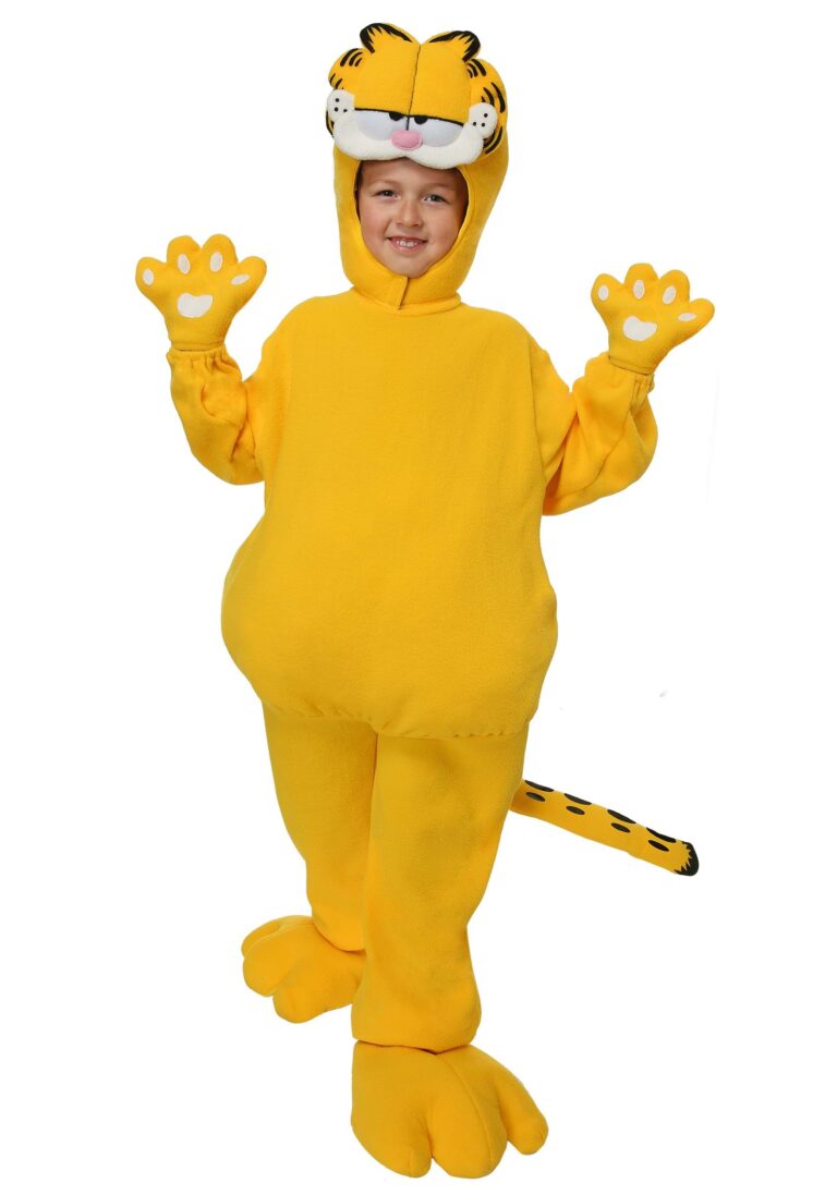 child-garfield-costume-partner