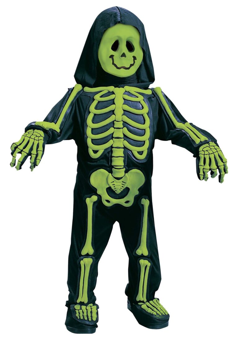 child-green-skeleton-costume
