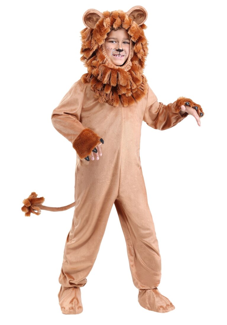 child-lovable-lion-costume