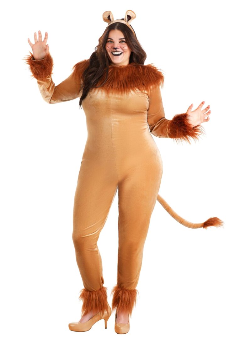 exclusive-plus-size-womens-fierce-lion-costume