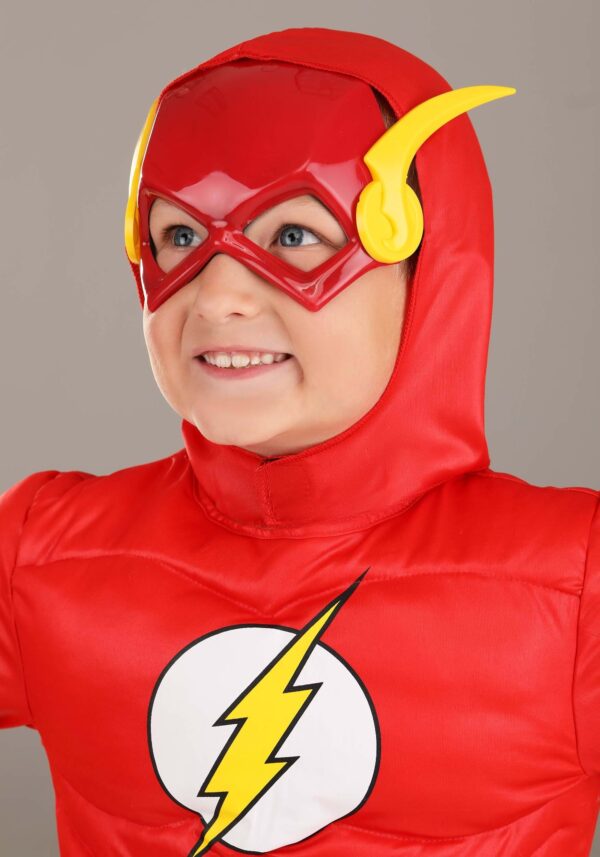 Kid's Flash Classic Deluxe Costume | Superhero Costumes - Image 3