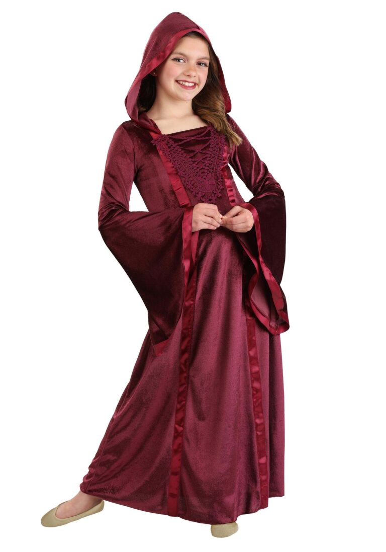 girls-hooded-renaissance-maiden-costume