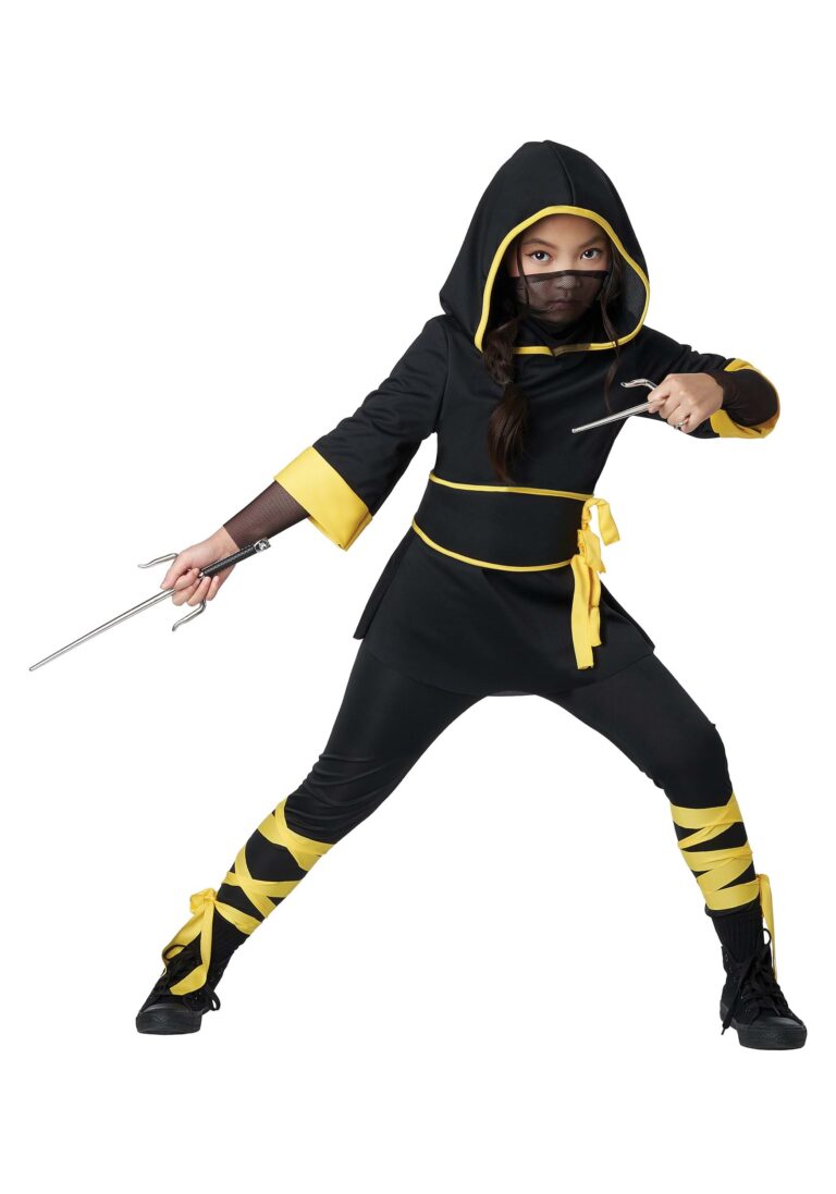 girls-lightning-ninja-costume