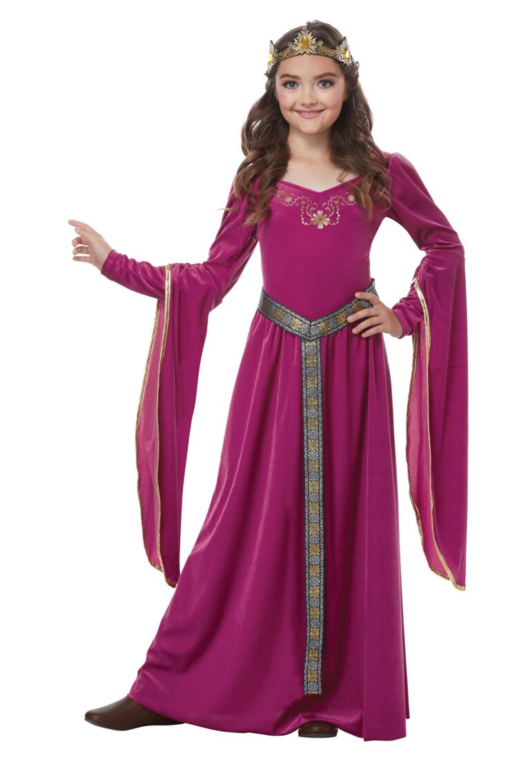 girls-medieval-princess-costume