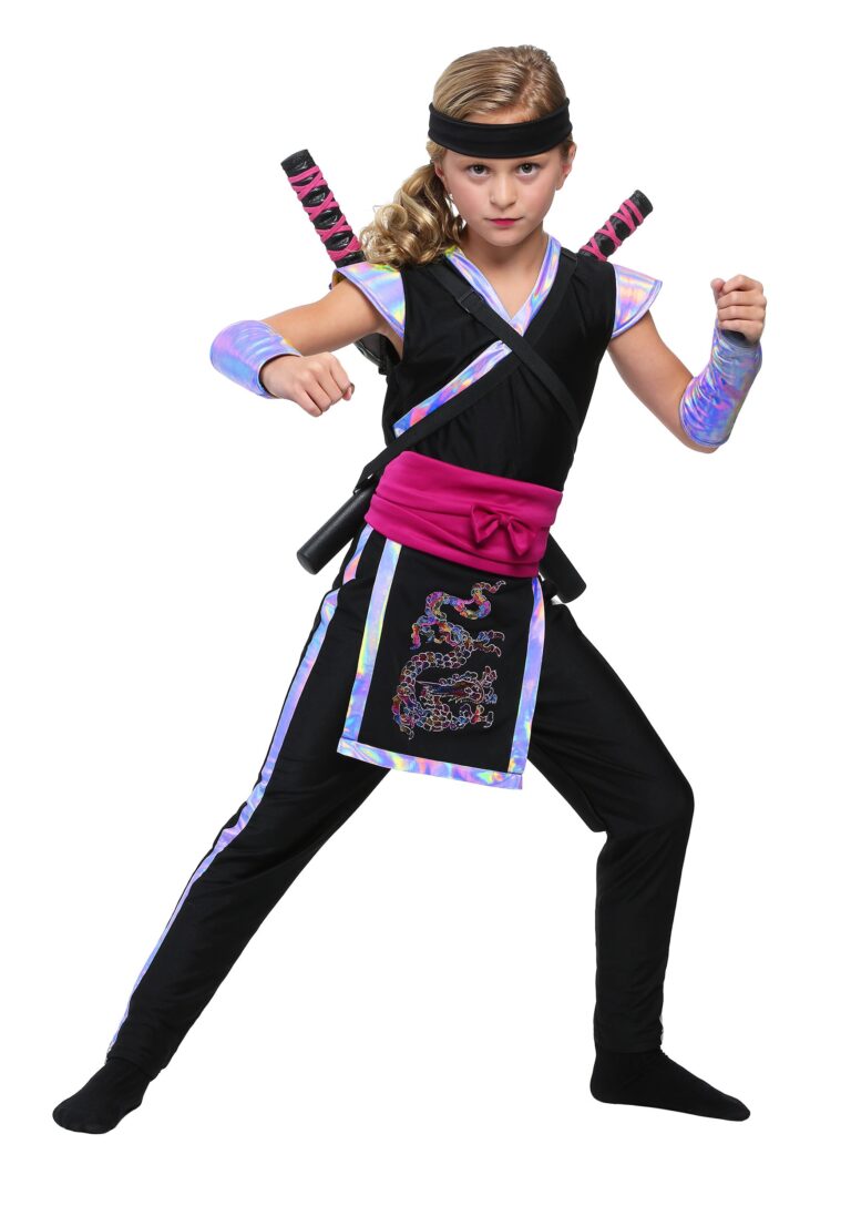 girls-rainbow-ninja-costume
