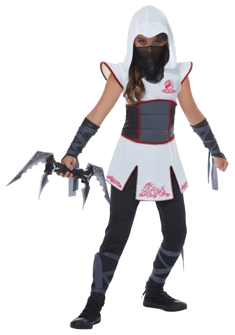 girls-white-ninja-costume