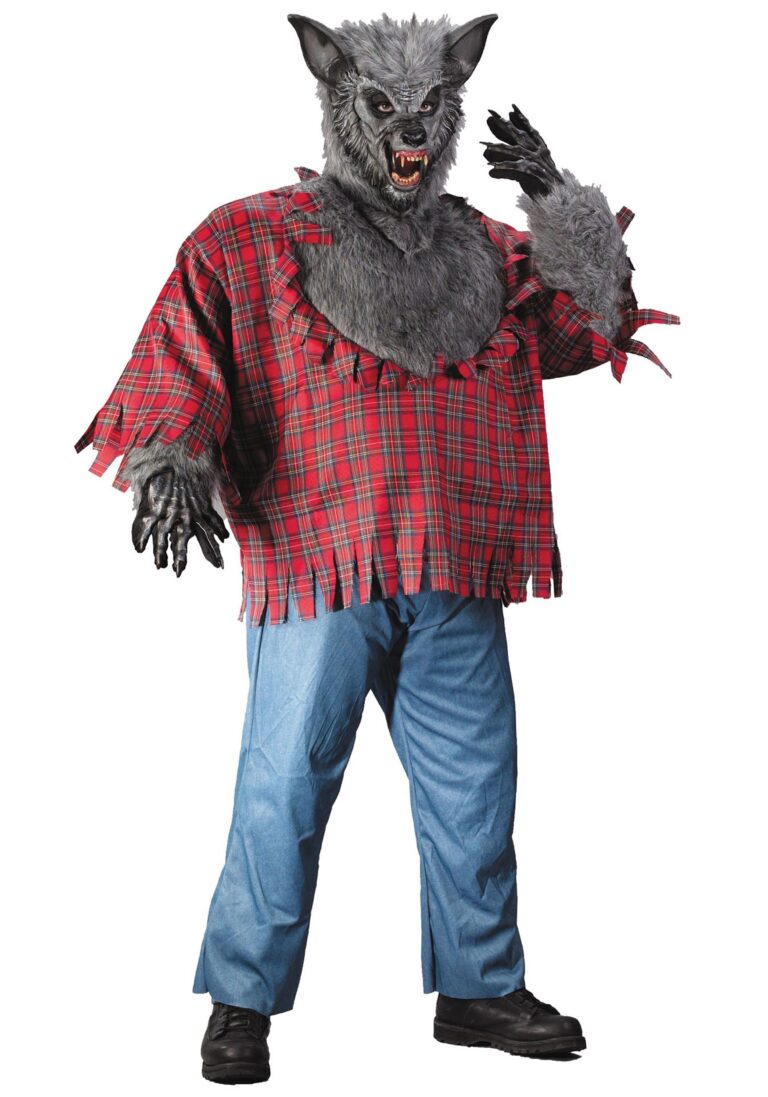 gray-plus-size-werewolf-costume