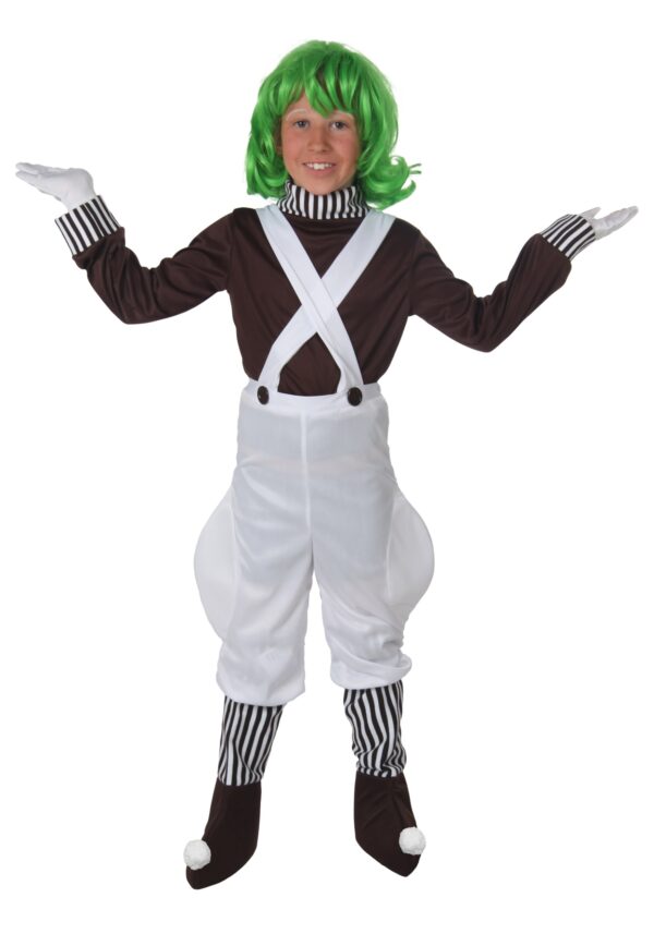 Chocolate Factory Worker Kids Costume