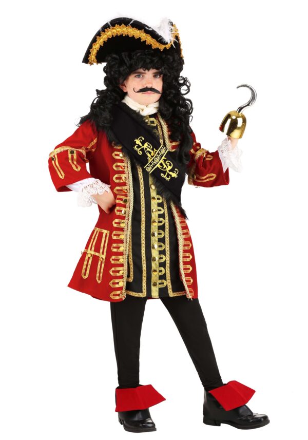 Elite Captain Hook Kid's Costume