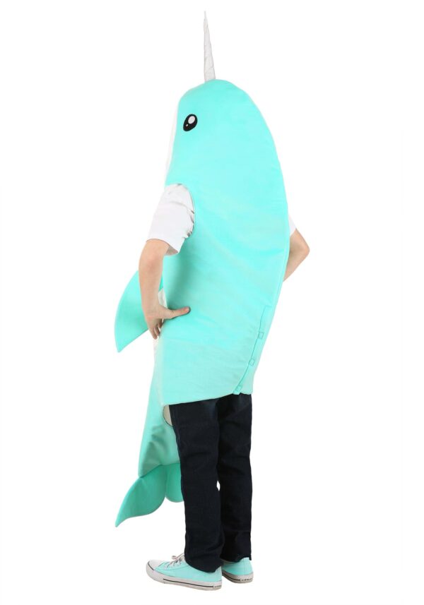 Kid's Blue Nifty Narwhal Costume | Sea Creature Costumes - Image 3