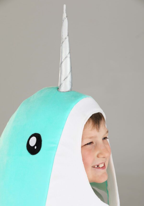 Kid's Blue Nifty Narwhal Costume | Sea Creature Costumes - Image 2