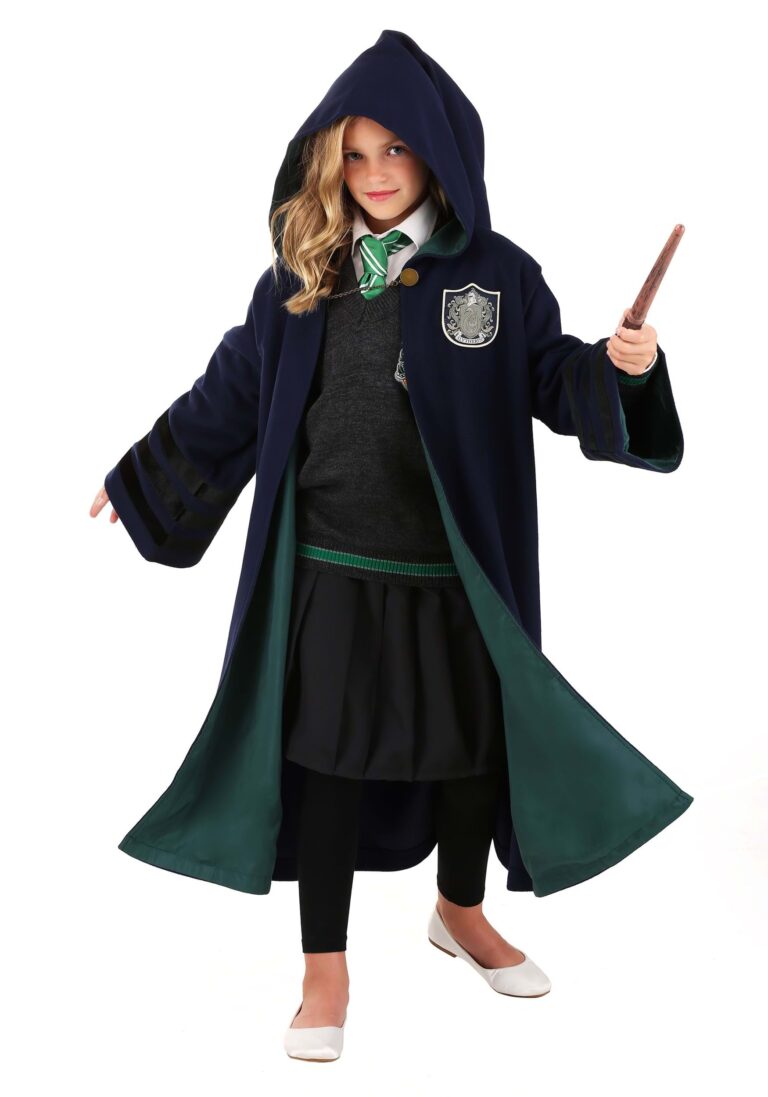 kids-vintage-hogwarts-slytherin-robe