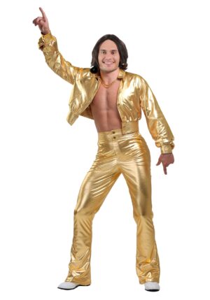 Men's Studio Disco Plus Size Costume