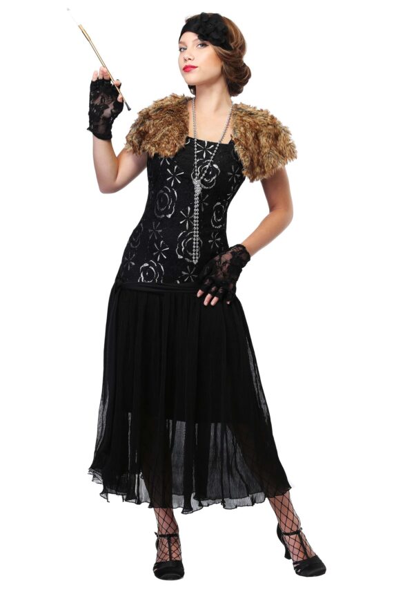 Charleston Flapper Costume for Women - Image 3