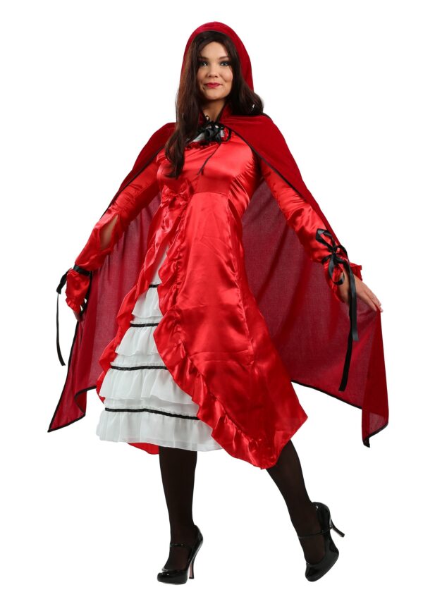 Womens Fairytale Red Riding Hood Costume