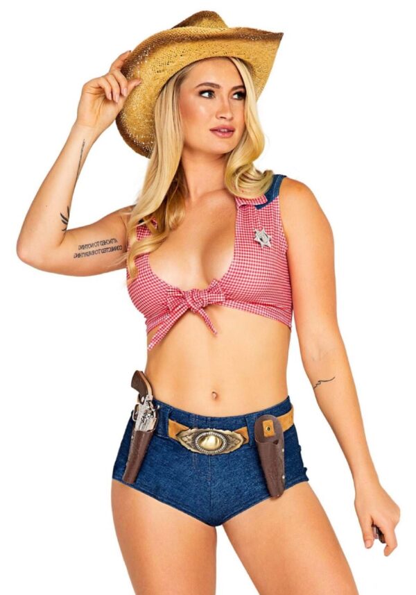 Showdown Sheriff Diva Women's Costume - Image 4