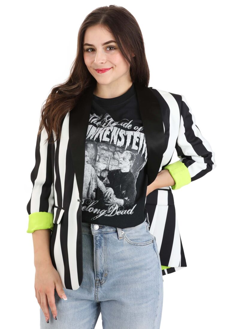 womens-white-and-black-stripe-blazer-partner