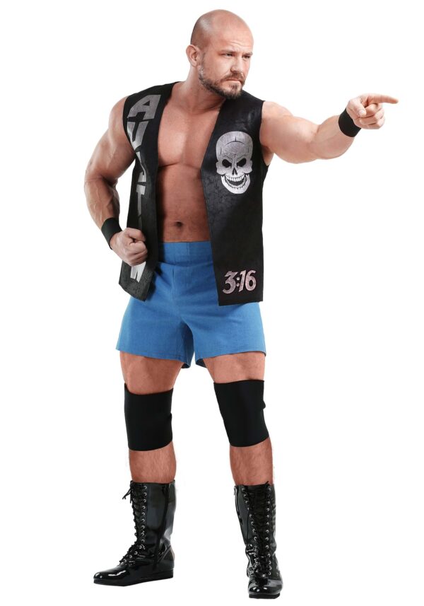 Plus Size WWE Stone Cold Steve Austin Adult Costume - Image 2