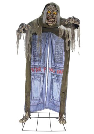 10 Foot Looming Ghoul Animated Archway Decoration | Halloween Animatronics