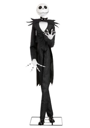 6FT Nightmare Before Christmas Jack Skellington Animatronic Decoration | Disney Decorations