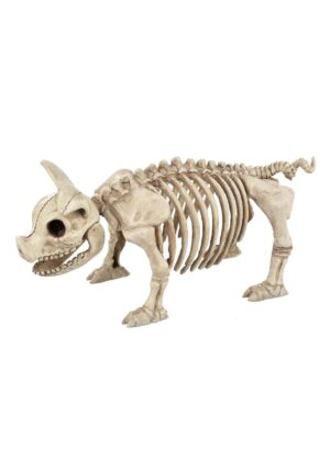 14.75 Inch Pig Skeleton Decoration | Halloween Decoration