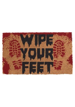 17-Inch Bloody Halloween Doormat | Scary Decorations