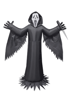 6FT Scream Ghost Face Inflatable Halloween Decoration | Inflatable Decorations