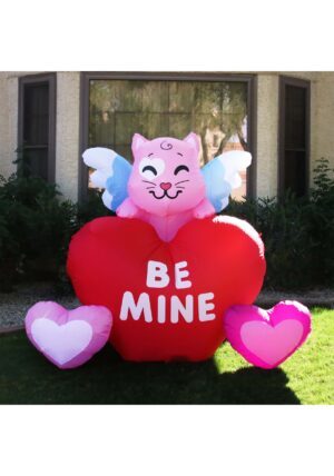 6FT Large Kitty Angel Inflatable Prop Decoration | Valentine's Day Decorations