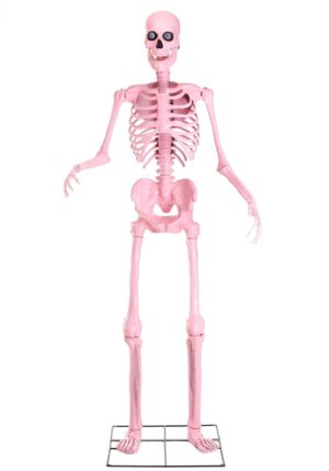 8FT Ms. Vanderbones Pink Skeleton Prop | Skeleton Decorations