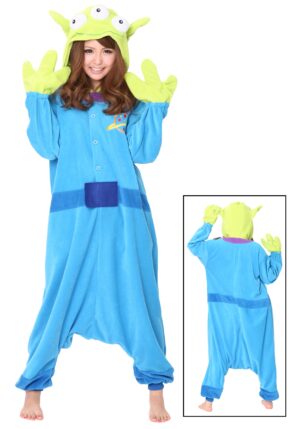 Toy Alien Adult Pajama Costume | Alien Costumes