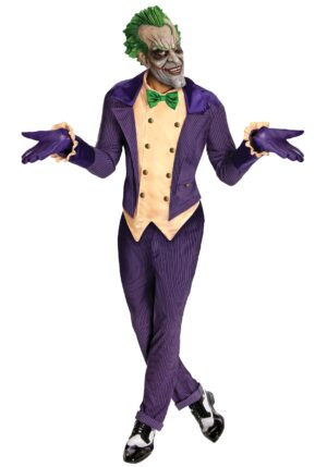 Video Game The Joker Costume for Men | Joker Halloween Costumes