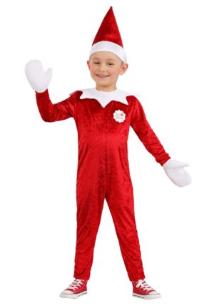 Boy's Deluxe Elf on the Shelf Toddler Costume | Toddler Christmas Costumes