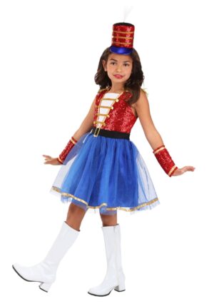Sequin Girl's Toy Soldier Costume | Toy Costumes