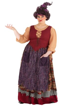Women's Plus Size Hocus Pocus Mary Sanderson Costume