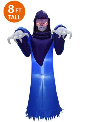 8FT Spooky Warlock Inflatable Decoration | Halloween Inflatables