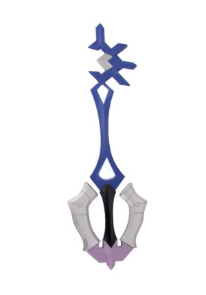 34.3-Inch Kingdom Hearts Aqua's Rainfell Costume Cosplay Keyblade | Video Game Accessories