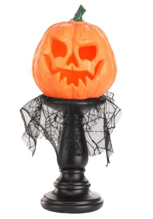 14-Inch LED Light Up Pumpkin Lamp Halloween Decoration | Pumpkin Decorations