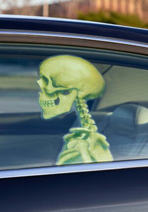 Skeleton Window Cling Decoration