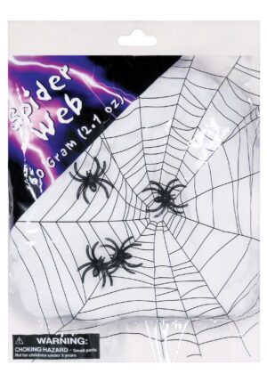 Spider Web with Spiders Decorations