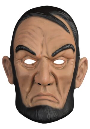 The Purge Abe Lincoln Costume Mask for Adults | Horror Movie Masks