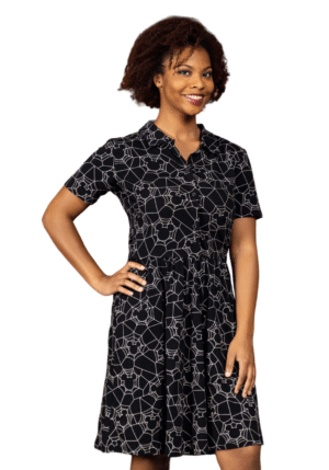 Women's Mickey Mouse Spiderweb Dress