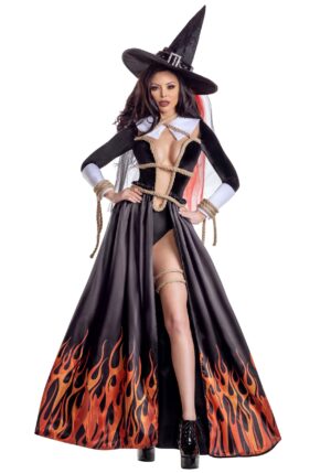 Sexy Women's Hellfire Witch Costume | Sexy Witch Costumes