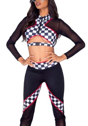 Sexy Women's Racecar Driver Costume
