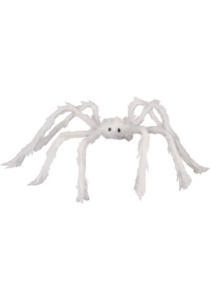 30-Inch White Widow Spider Decoration Prop | Spider Decorations