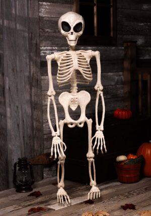 52-Inch Skeleton Space Alien Decoration | Alien Decorations